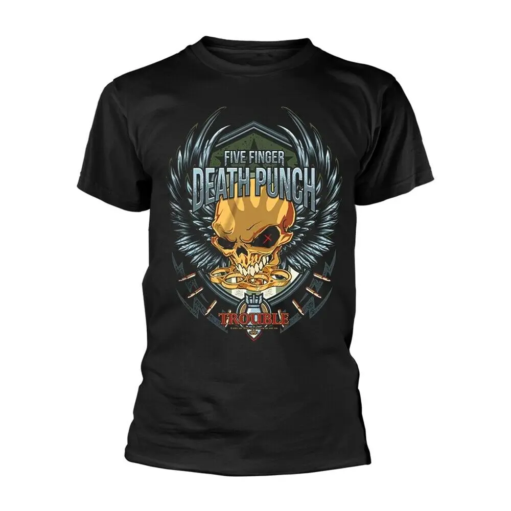 

Five Finger Death Punch Trouble T Shirt New