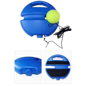 

Portable Intensive Tennis Trainer Practice Single Self-Study Training Tool Ergonomically Designed Easy To Use