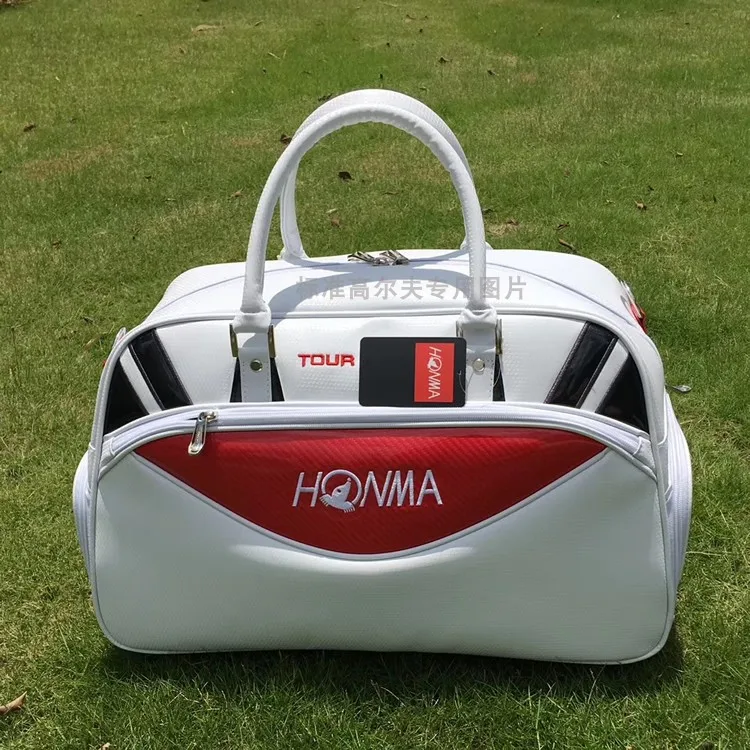 Новинка Honma сумка для гольфа из искусственной кожи Водонепроницаемая износостойкая обувь для гольфа для путешествий цветные сумки для мужчин и женщин