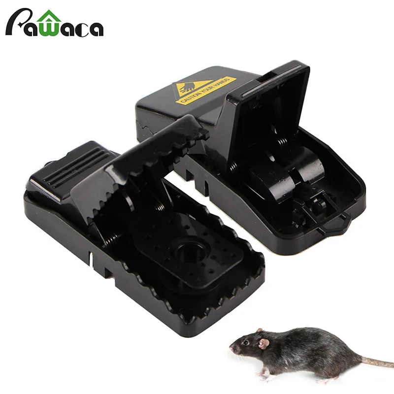 

1/2pcs High Qulity Reusable Rat Catching Mice Mouse Trap-Easy Catching Mousetrap Bait Snap Spring Rodent Catcher Pest Control