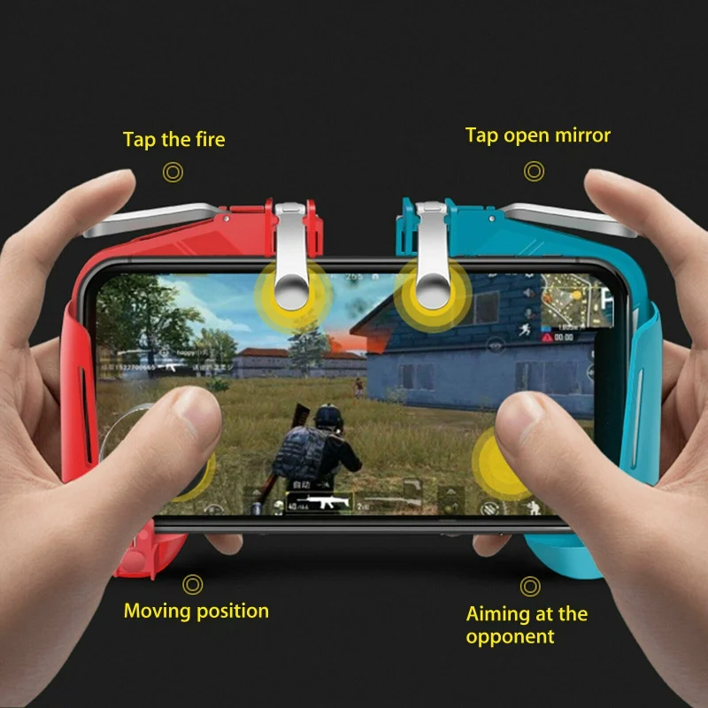Игровой контроллер BATTLEGROUNDS для мобильного телефона, джойстик для Android, IOS, FPS, игровая ручка, триггер