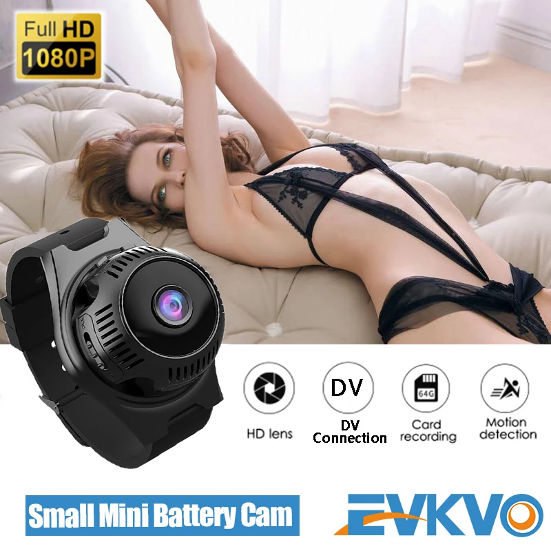 

EVKVO X7 Mini Camera Full HD 1080p Night Vision Small Micro Video Watch Wifi IP Camera Body With Motion Sensor Tiny MicroCamera