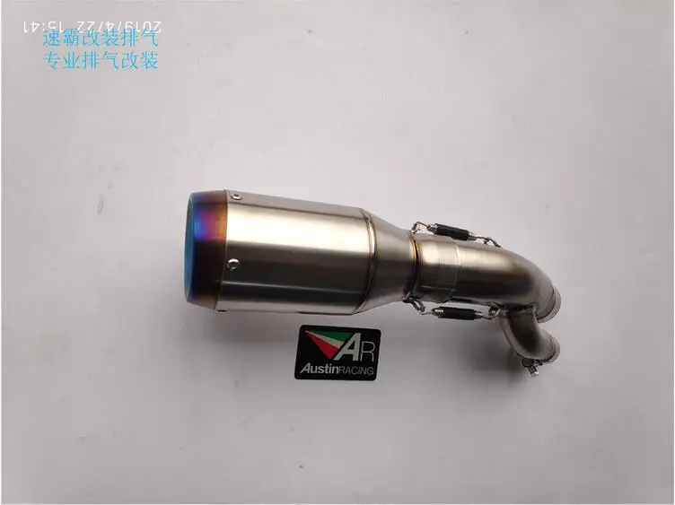 S1000rr слипоны для мотоцикла из титанового сплава, выхлопная труба среднего соединения с остинскими гоночными выхлопами для S1000rr