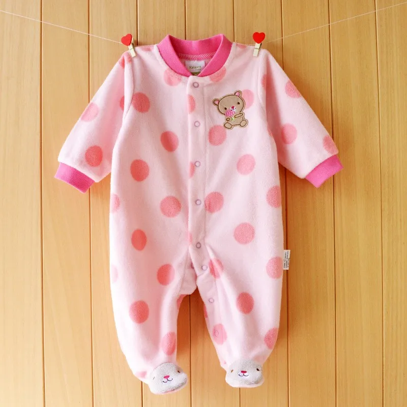Детский флисовый комбинезон с длинным рукавом на осень/зиму|baby clothes|winter baby clothesbaby