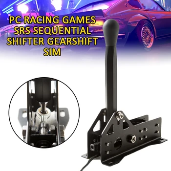 شراءألعاب سباق الكمبيوتر SRS متتابعة شيفتر ناقل الحركة سيم لوجيتك G25 G27 G29 T300 T500 FANATEC نظام فرامل اليد USB فرامل اليد