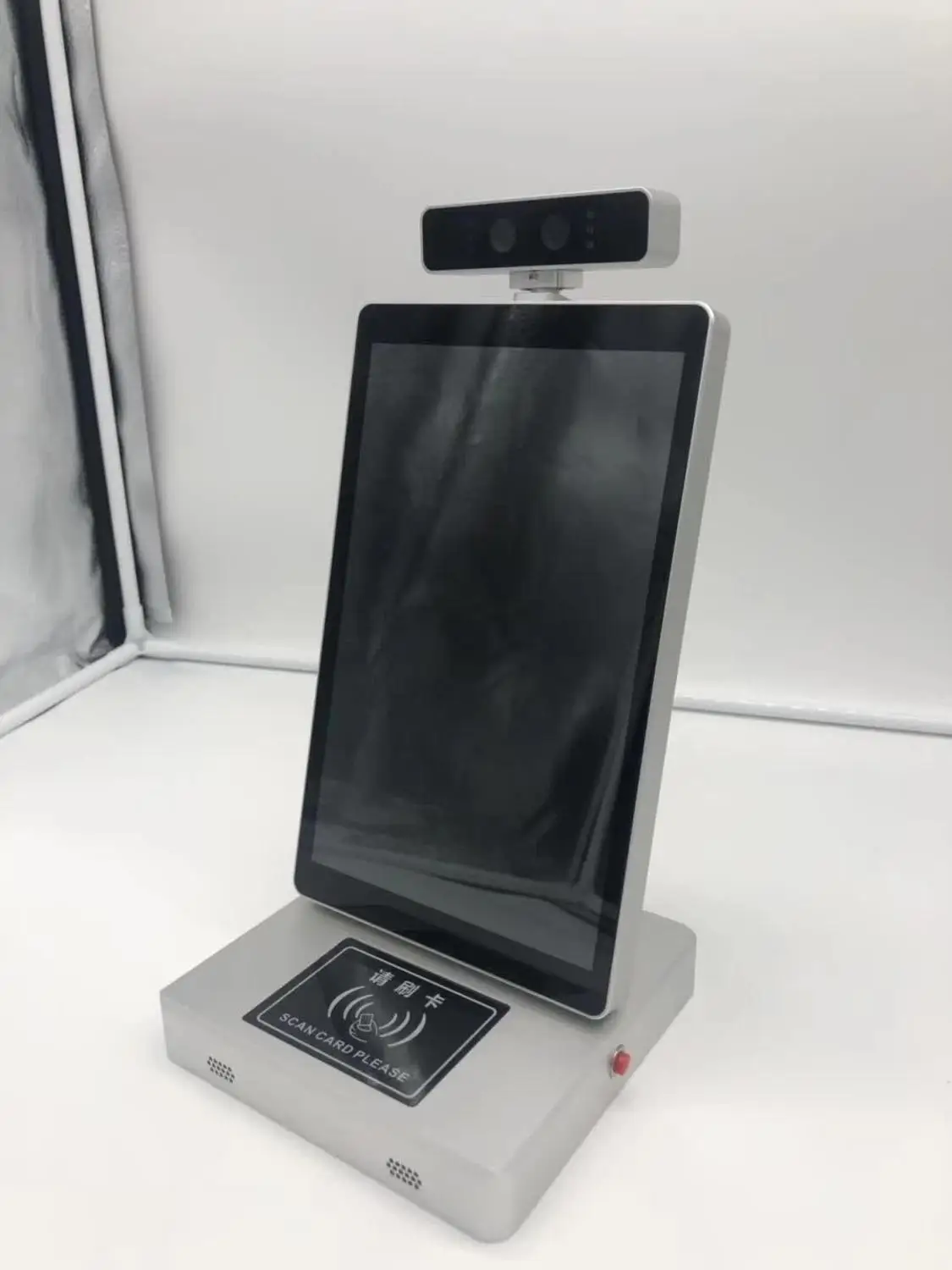 Торговый центр распознавание лица оплата AIO с 8 дюймов ips рекламный экран 3D структура световая камера с модулем 4G