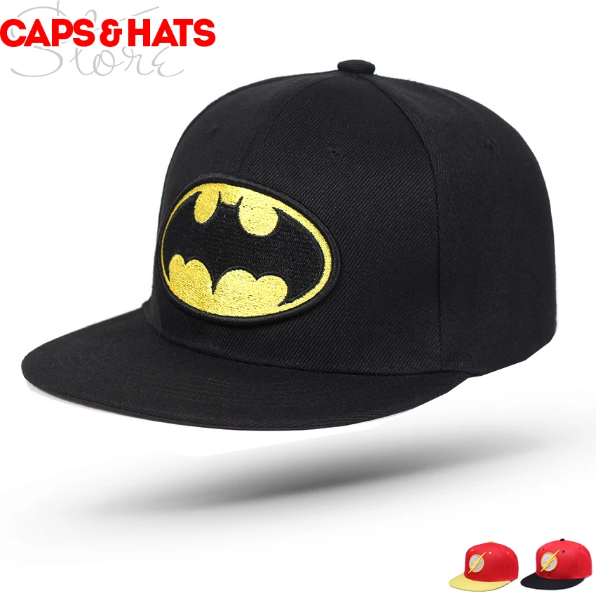 Кепка для скейтборда с Бэтменом Snapback s Snapbacks gorra beisbol Хип-Хоп плоская кепка мужская бейсбольная Кепка аниме шапки для взрослых