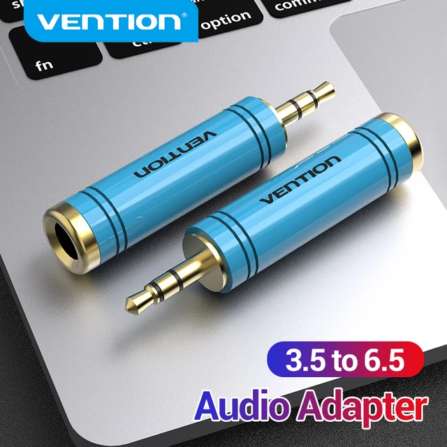 6.5 to 3.5 Jack Aux Cable Adapter for Speaker Guitar Amplifier TRS Audio  Cable Jack 3.5mm to 6.5mm Audio Cable Auxiliar