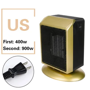 

Electric Heaters Fan Desktop Mini Home Office Handy Fast Power Save Heater Portable Smart Warmer For Winter Heating US Plug#G40
