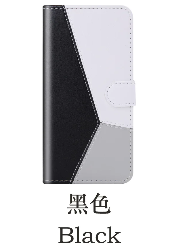 Черный Флип-чехол для Xiaomi Redmi Note 7 8 Pro, кожаный чехол для телефона Xiaomi Redmi Note 7 Note8 Pro, чехлы, сумка - Цвет: Черный