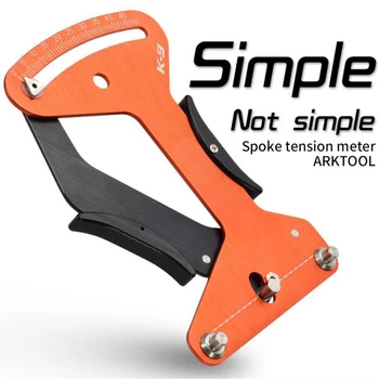 

Bicycle Correction Tool Tension Meter Wire Wheel Spokes Checker Set Mountain Bike Rim Accurate Measurement Repair Tool *