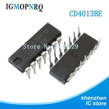 

10PCS/lot CD4013BE DIP16 CD4013 trigger Dual CMOS New original free shipping