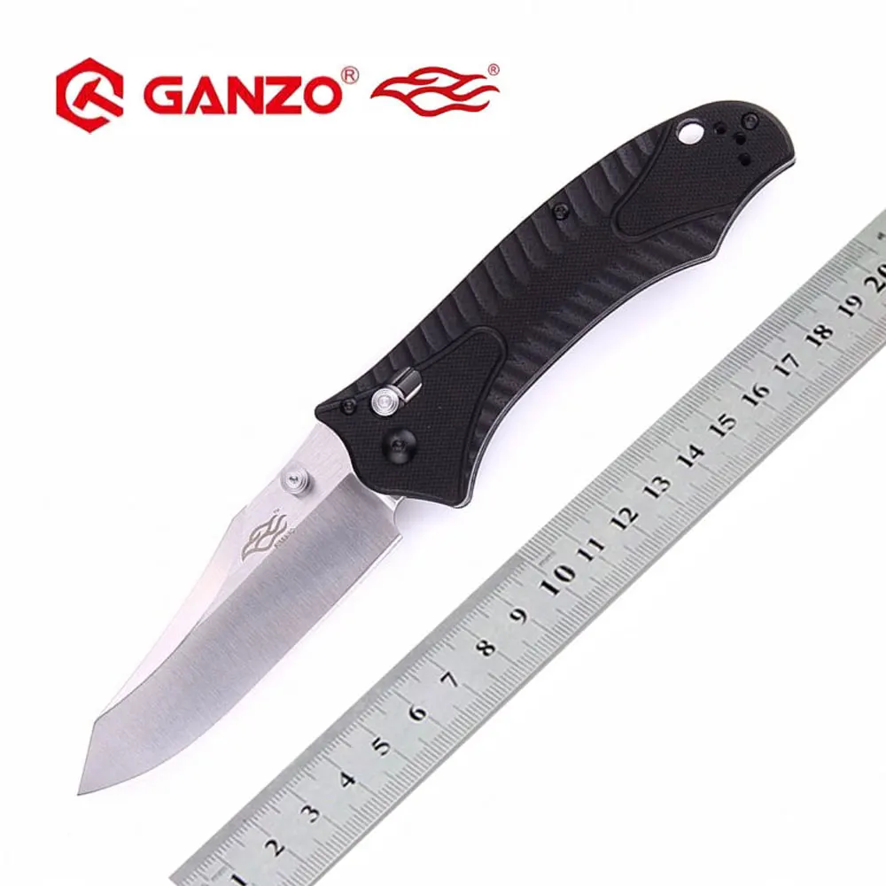 Складной нож 58-60HRC Ganzo F710 440C G10 ручка EDC инструмент для выживания кемпинга охоты