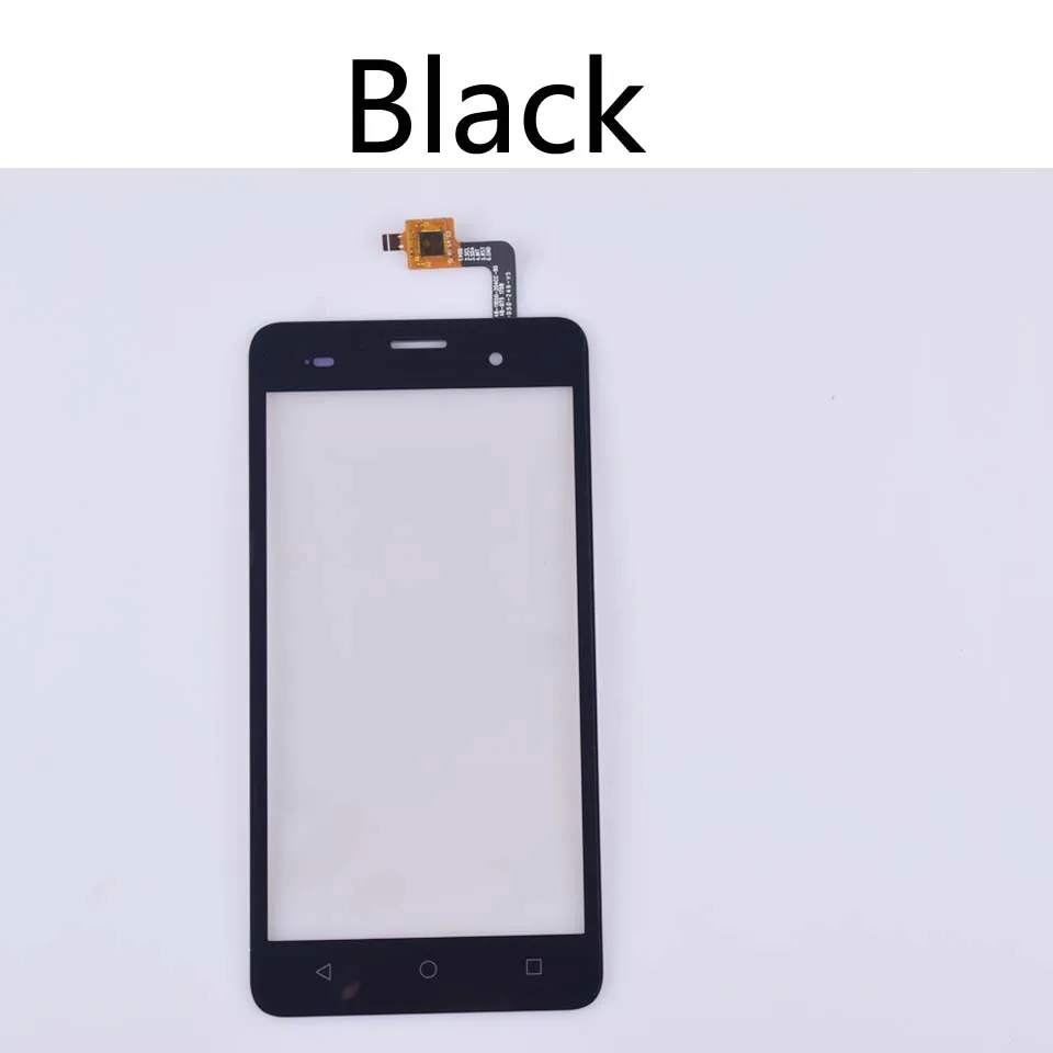 Black-No tool 5.0" Jerry For Wiko Jerry Touch Screen Panel Sensor Digitizer Glass Touchscreen NO LCD Replacement Parts - Цвет: Black-No tool