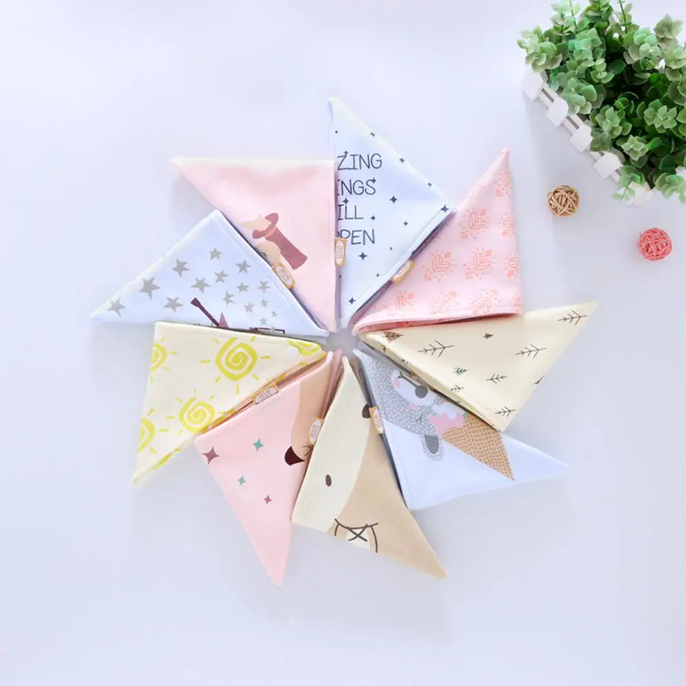 Baby Bib/ Bibdana Triangle Cotton Towel Eating Accessory Infant Burp Cloths | Детская одежда и обувь