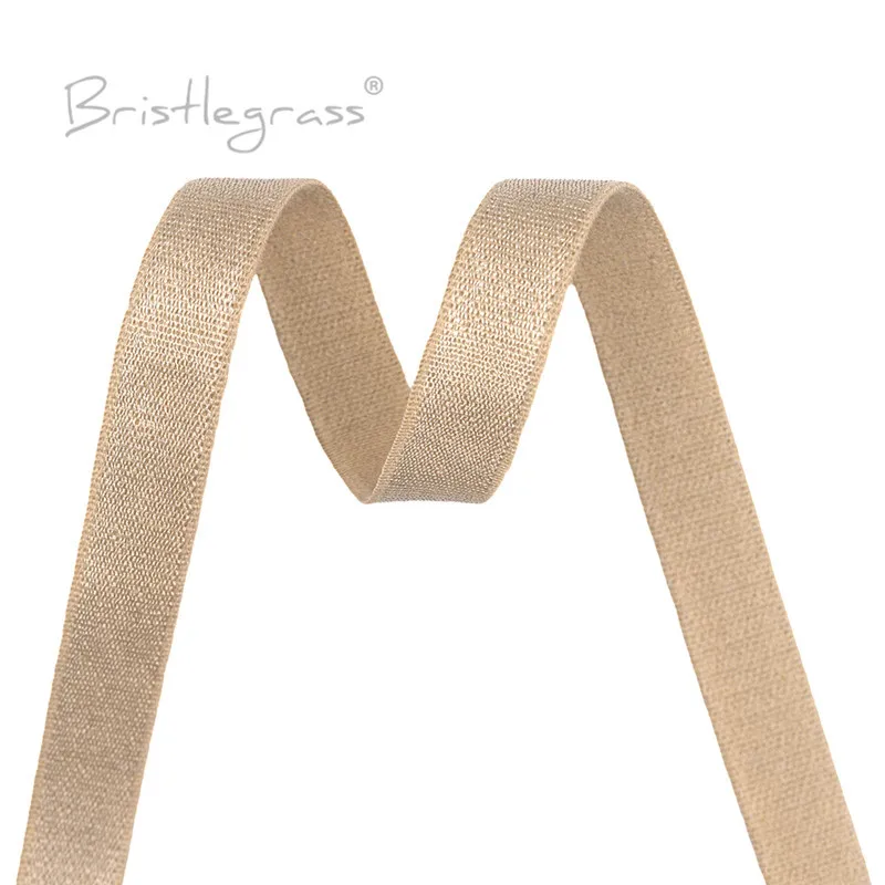 Borsten gras 2 5 10 50 3/8 Yard "10mm Nylon BH Riemen Gummiband Spandex Schulter band Dessous Kleid Näh besatz – Detail 24
