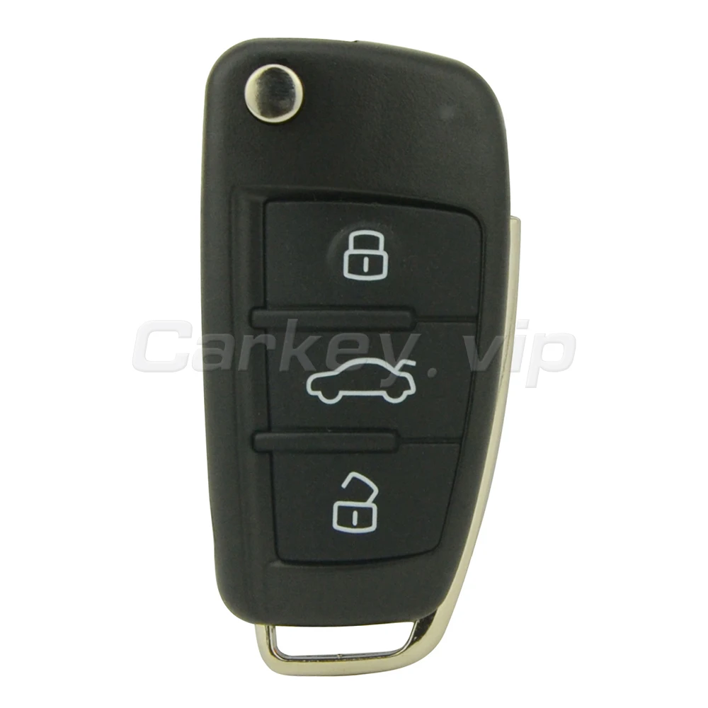 Дистанционный ключ 8P0 837 220 D для Audi A3 TT 2006 2013 433 МГц с чипом ID48 HU66 3 кнопками 8P0837220D|car