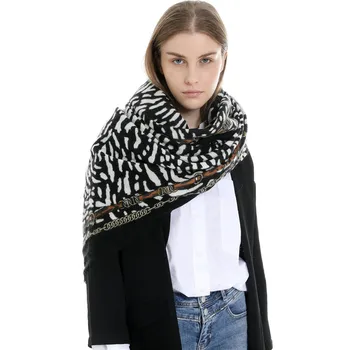 

Scarf Women Leopard Scarf Pashmina Shawl Wrap Scarf Blanket Shawls and Wraps Fashion bufandas invierno mujer poncho 2019#30