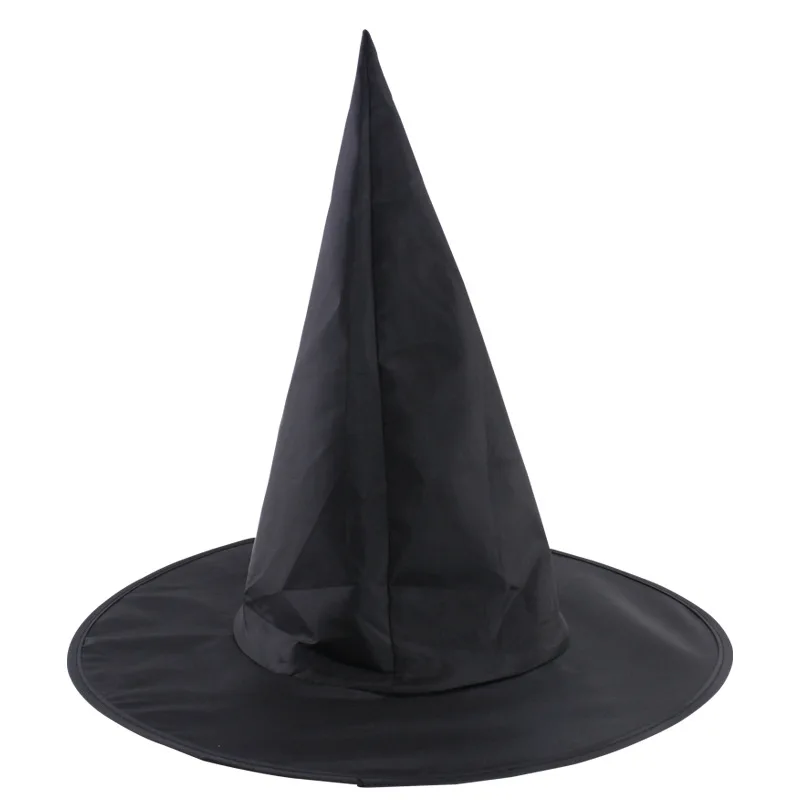 Черно-Белая оксфордская шляпа с рисунком, Волшебная Шляпа Гарри Поттера, шляпа ведьмы на Хэллоуин, чистая Черная шапка ведьмы 23 г