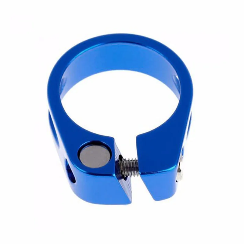 

1* Bicycle Seat Post Clamp Seatpost Tube Clip Fixed Gear Parts Aluminum Alloy