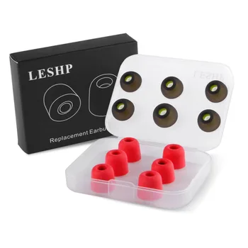 

Headphones Memory Sponge/Silicone Ear Cap Ear Bud Earphone Headphone Replacement In Ear Bud Tip Cap Cover 6 pairs