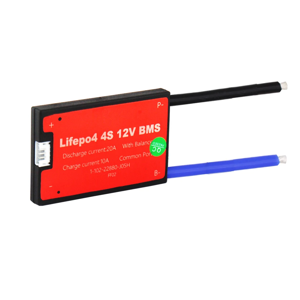 LiitoKala 18650 4S 12V 20A Waterproof BMS For Rechargeable Lifepo4 Battery With Same Port 3.2V Lifepo4 battery