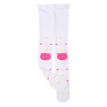 

OUTAD Children Girls Spring/Autumn Tights Baby Soft Pantyhose Cartoon Pattern Velvet Comfortable Toddler Tights For Baby Girls