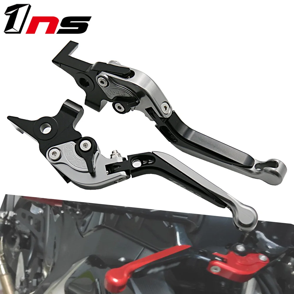 

For YAMAHA YZF R1 YZFR1 2009-2014 2010 2010 2013 Motorcycle CNC parts folding adjustable brake clutch lever