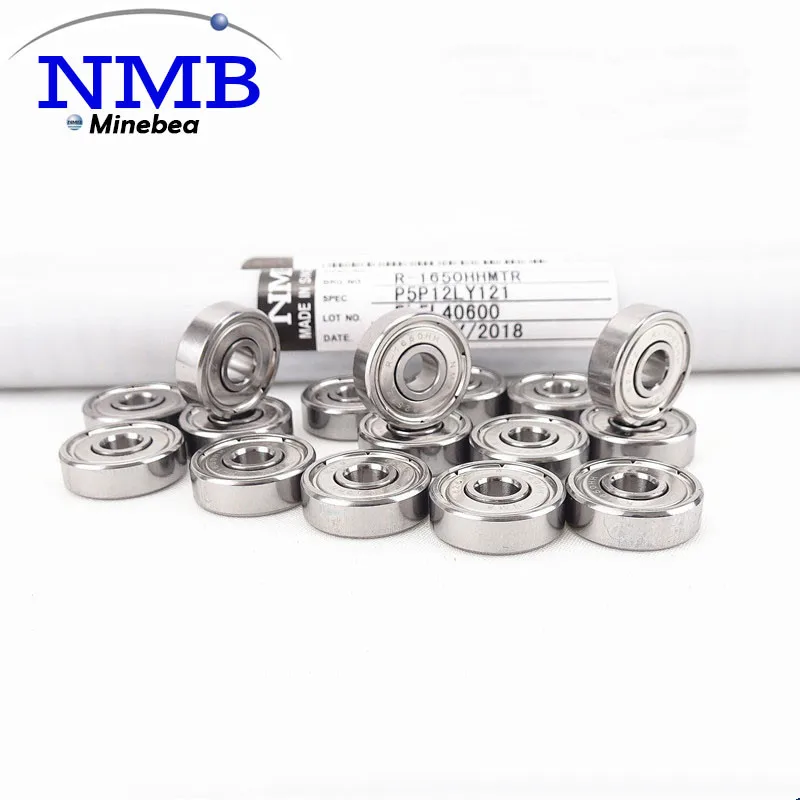 NMB high speed bearing R-1030ZZ R-1340HH R-1650HH R-1960ZZ R-2270ZZ R-2480KK R-2690ZZ 623 624 625 626 627 628 629 ZZ 50pcs miniature ball bearings