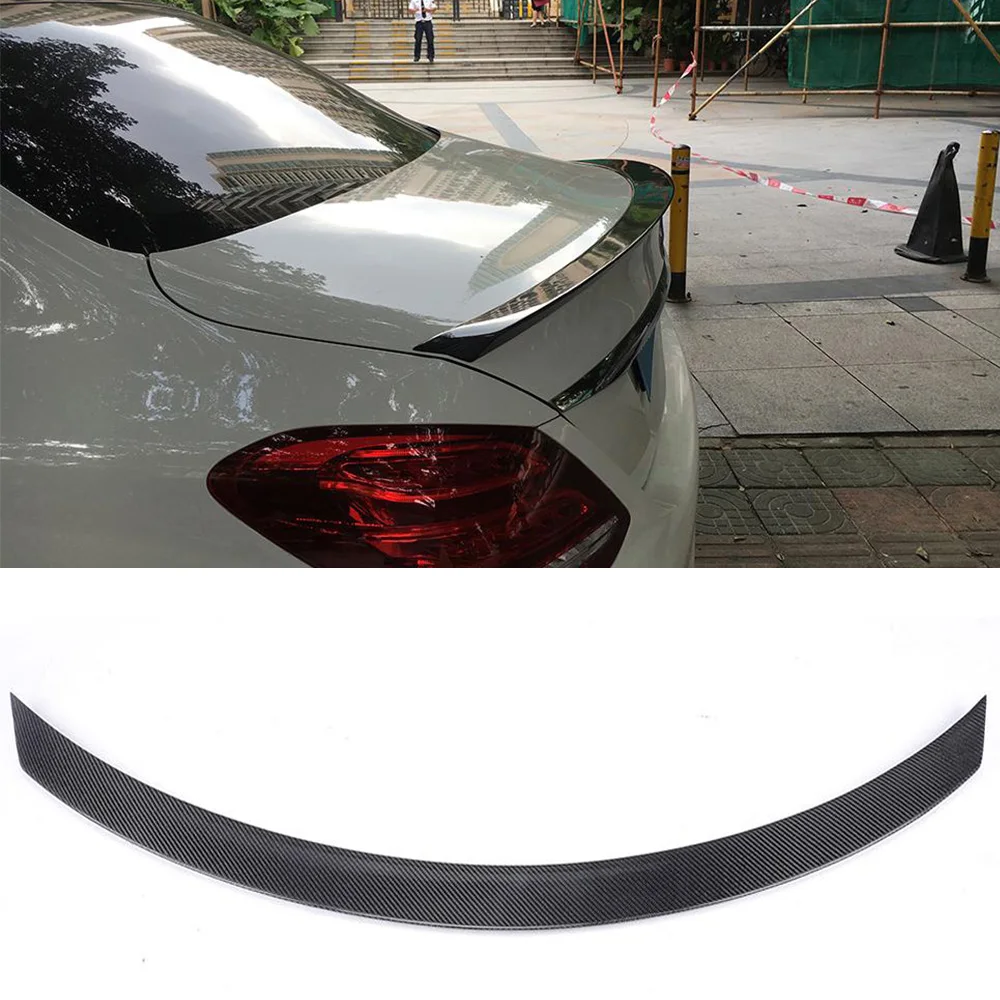 Задний спойлер из углеродного волокна класса C для крышки багажника Mercedes Benz W205 C63