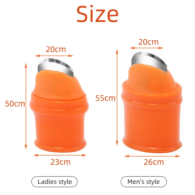 6 db Kertészkedés Hüvelykujj Késsel Gyümölcs- És Zöldségvágás Betakarító Szerszám Növényi Elválasztó Szedés Hordozható Késkert - Image 6