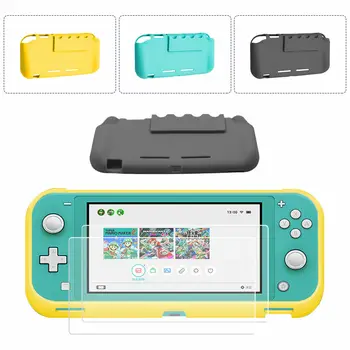 

For Nintendo Switch Lite Non-slip Case Cover Screen Protector