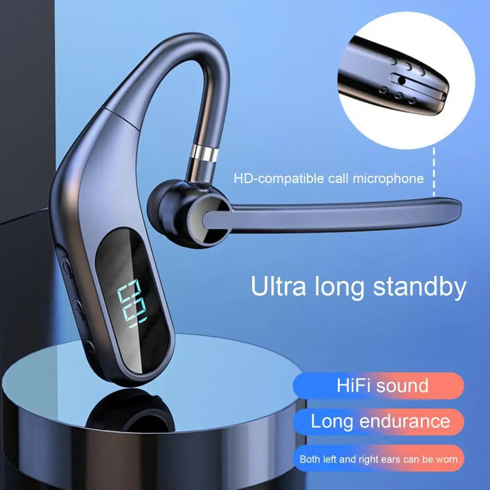 Wireless Earphone Wireless Earphone Handsfree Noise Reduction Bluetooth-compatible 5.0 Ear Hook Sport Headphone For Mobile Phone