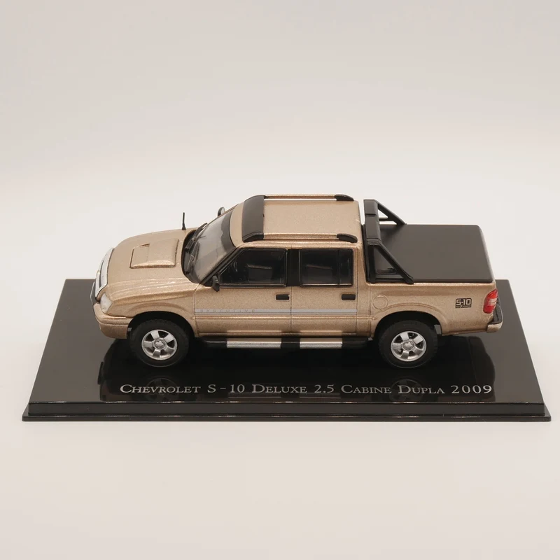 Auto Inn ixo 1:43 Chevrolet S 10 Deluxe 2 5 кабина Dupia 2009 модель автомобиля под давлением игрушечный