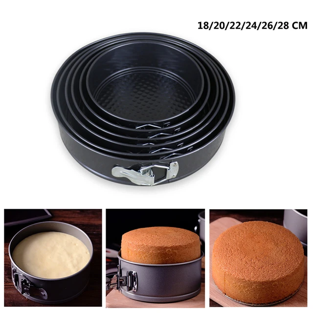 Springform Cake Pan | Carbon Steel Kitchen Gadget | Spring Form Pan Cakes -  Cake Tools - Aliexpress