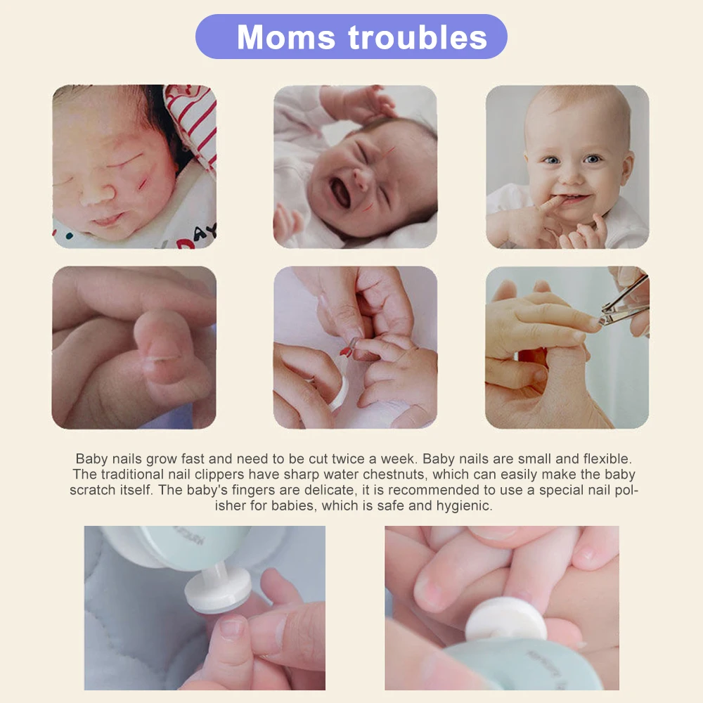 Easily trim your baby's fingernails and toenails - Parent Guide