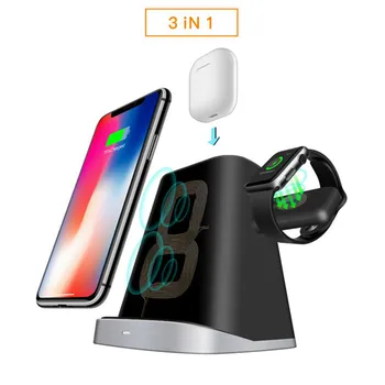 

Multifunctional Wireless Charger Phone Mount Charging Bracket for Smart Phone Watch Headset SGA998