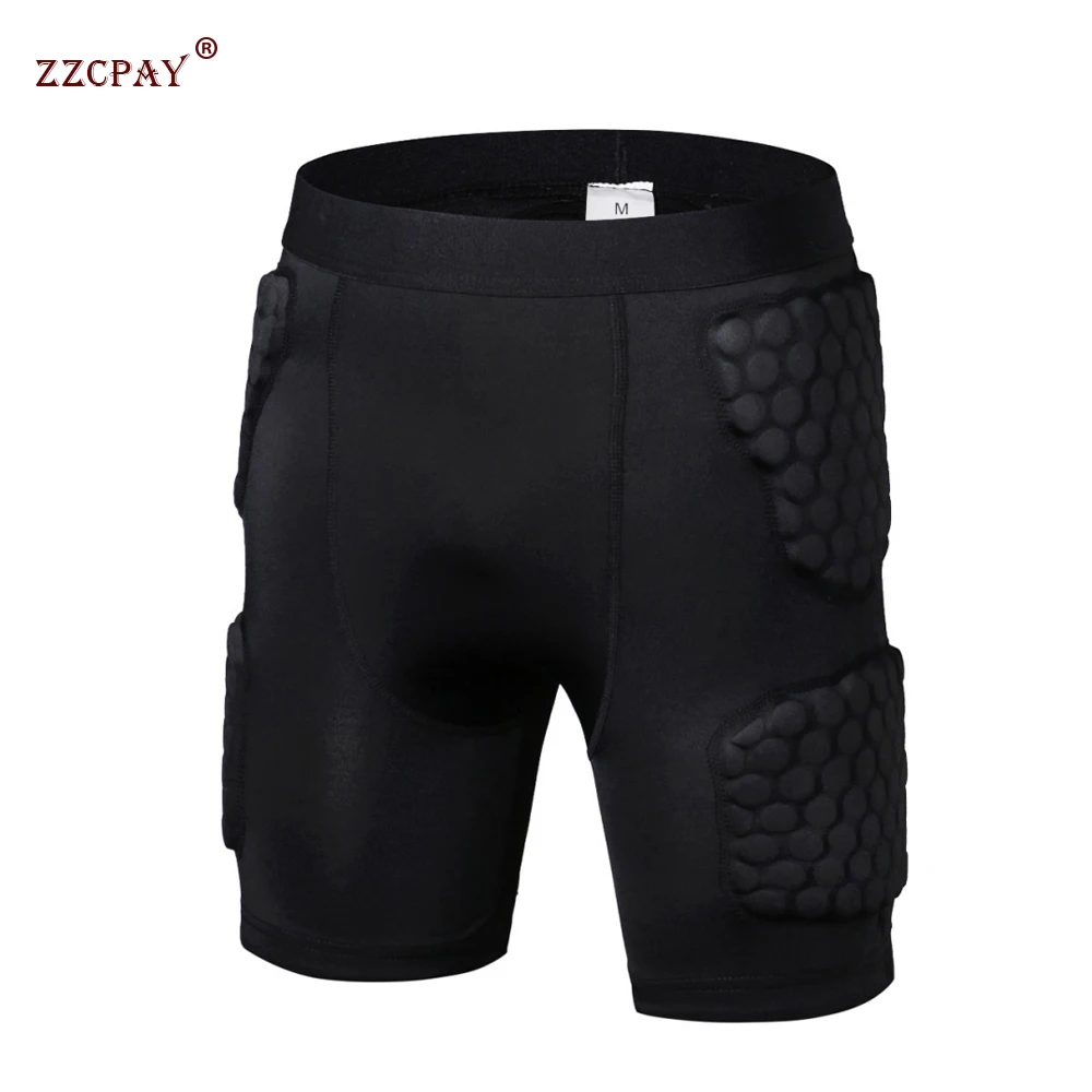 Vest Tight Male Honeycomb Protective Gear Training Shorts Suit Football Basketball Paintball Rib Protector sports shorts sports suit