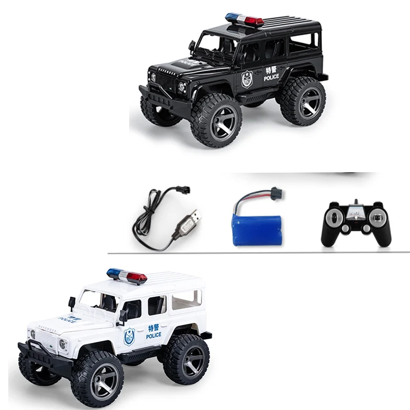 Double E D110 1:14 Large Land Rover Police Offroad Buggy Big Remote Control vehicles Climbing Car Children Toys for Boys Gifts 5