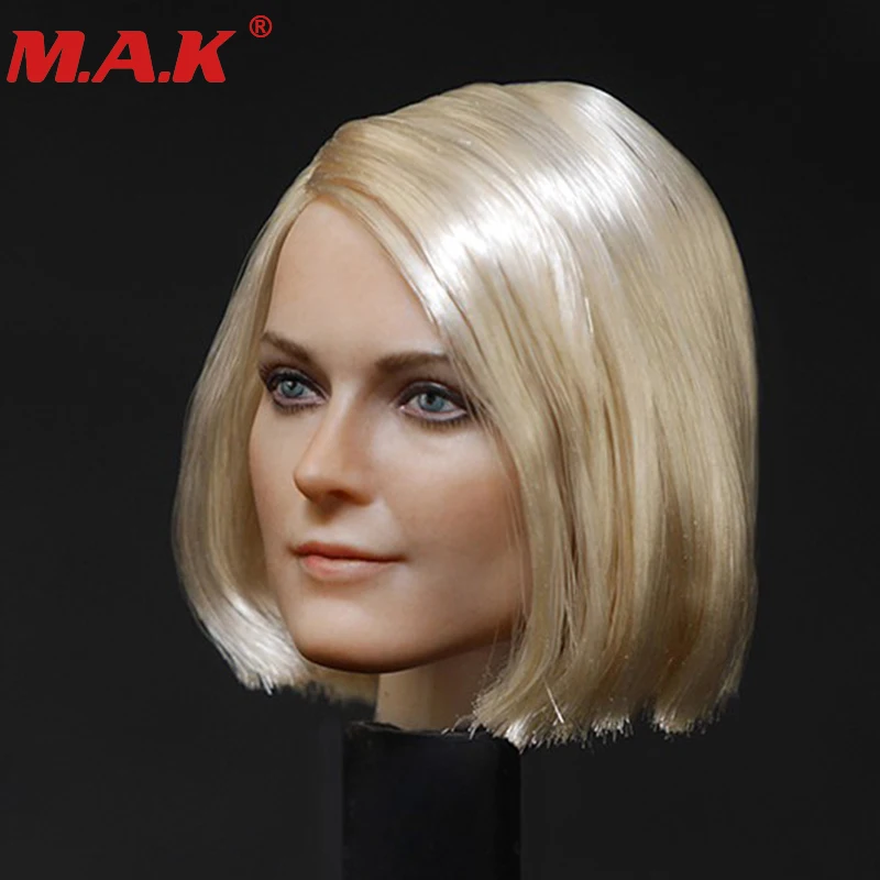 1/6 женская красивая модель головы девочка женская голова Лепка для 1" Коллекционная фигурка игрушки аксессуары