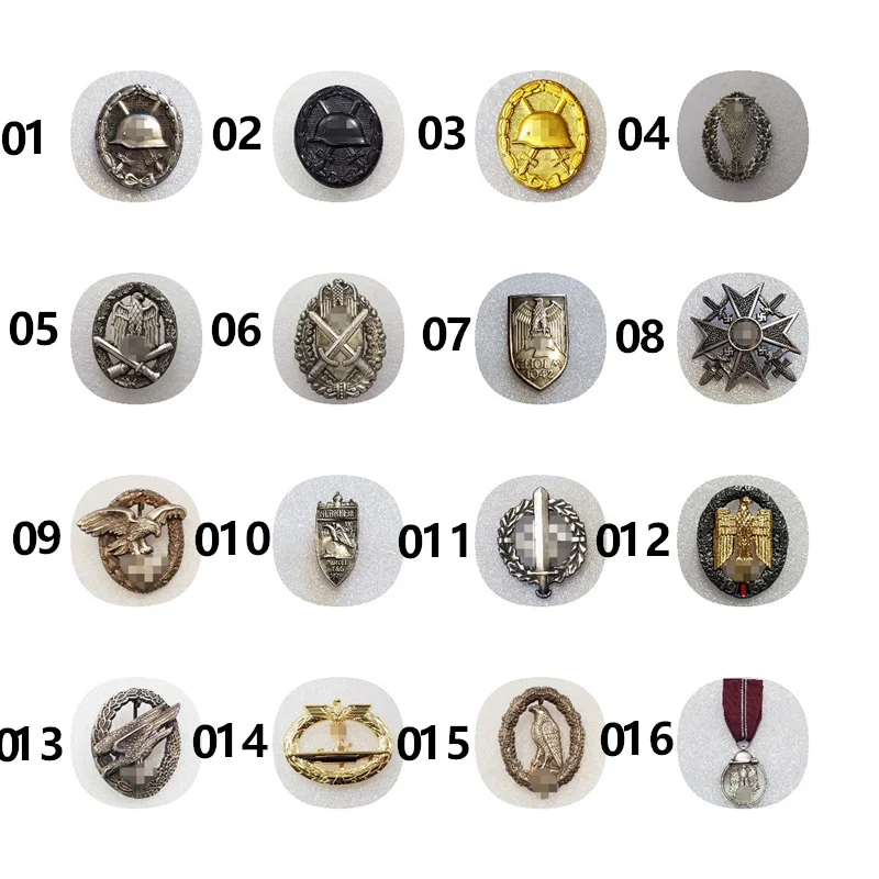 INSIGNIA de medalla alemana, réplica coleccionable