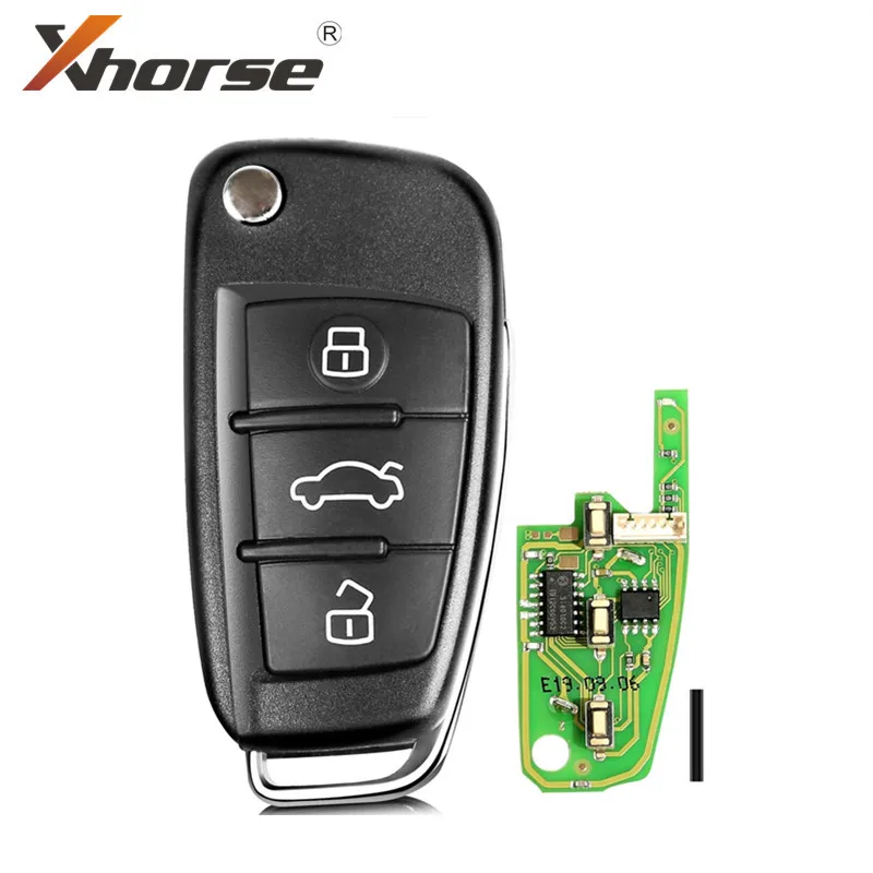 Универсальный пульт дистанционного управления Xhorse VVDI2 XKA600EN для Audi A6L Q7 3 кнопки