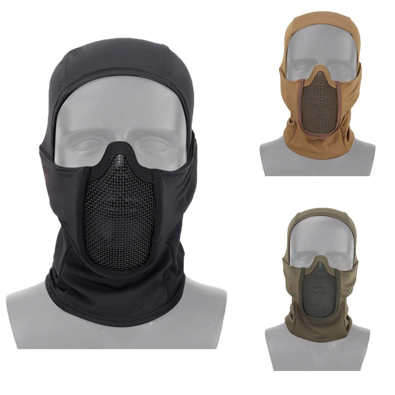 

Airsoft Mask Balaclava Cycling Scarf Headband CS Winter Outdoor Running Neck Warmer Bicycle Riding Face Masks Bandana Men Gift