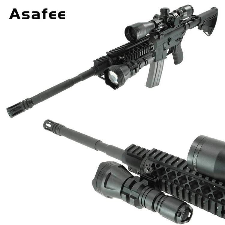 Мощный охотничий фонарь Asafee B158 Cree XM L2 U4 светодиодный фонарик масштабируемый с