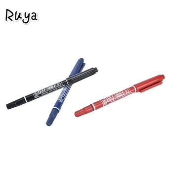 

Permanent Paint Marker Pen For Media Quick-drying Writing Pens Twin Tips Doubled Headed sharpie stabilo pastel stiften graffiti