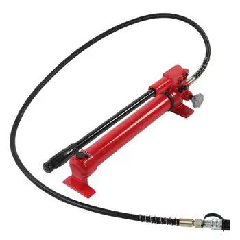 

700cc Portable Manual Hydraulic Pump 10000psi 2-Stage Hydraulic Pressure Pump Manual Oil Pressure Pump