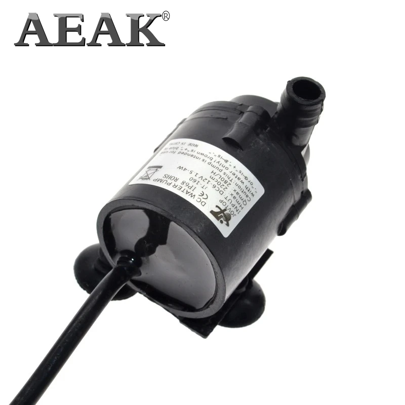AEAK 6V 12V DC бесщеточный маленький водяной насос двигателя DIY комплектующие для