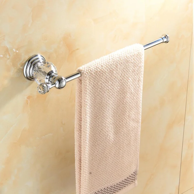 Toilet Paper Holder Bathroom Hardware Set Bathroom Hardware Accessories Brass Shower Shelf Toilet Paper Holder Silver Crystal Wall Mounted Towel Bar Toilet Brush Holder Bathroom Accessories set