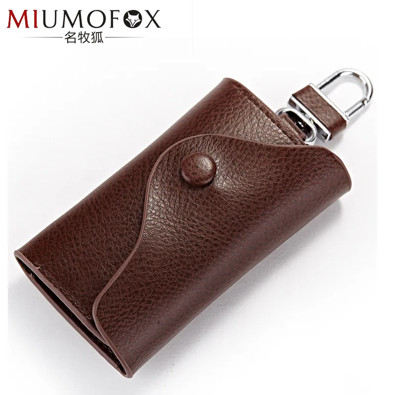 Стиль мужской ключ из натуральной кожи внешней торговли Горячая от производителя корейский стиль воловья кожа многофункциональный ключ Ba