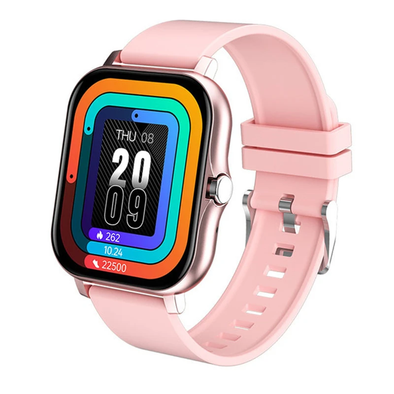 2022 New Men Smart Watch Women 1.69" Full Touch Bluetooth Call Fitness Tracker Heart Rate Monitor Blood Pressure Smart Bracelet 